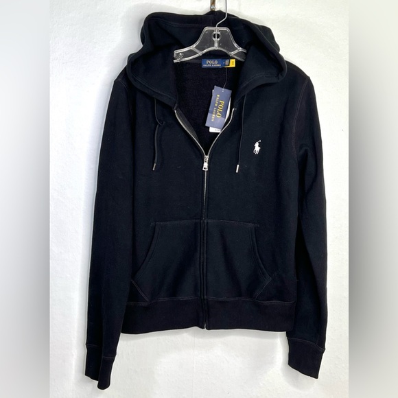 Polo Ralph Lauren Tops - RALPH LAUREN POLO FULL ZIP HOODIE Sz.MED. NWT  #160